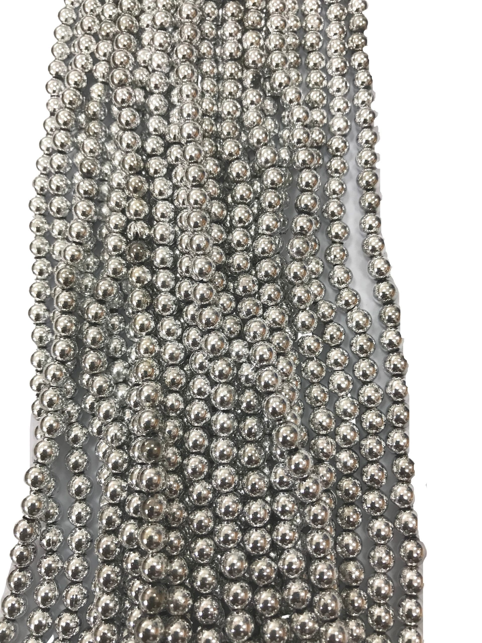 4mm - Silver close up