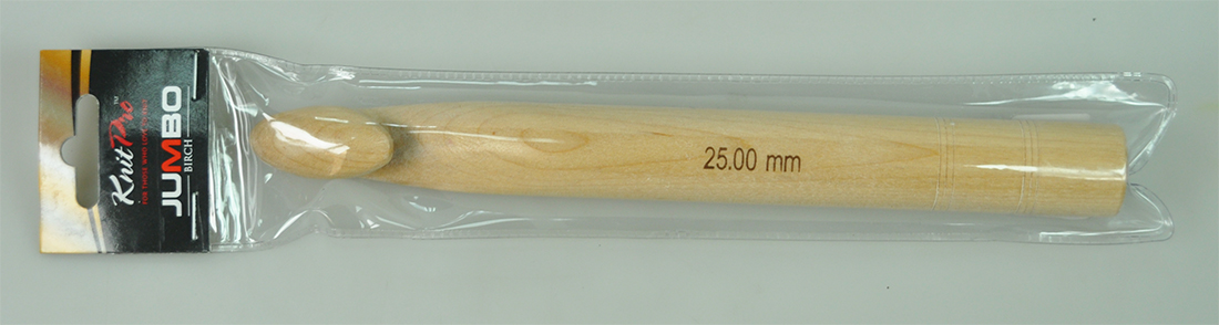 JUMBO BIRCH CROCH HOOK:25MM (35712) 1 JUMBO BIRCH CROCH HOOK:25MM (35712)