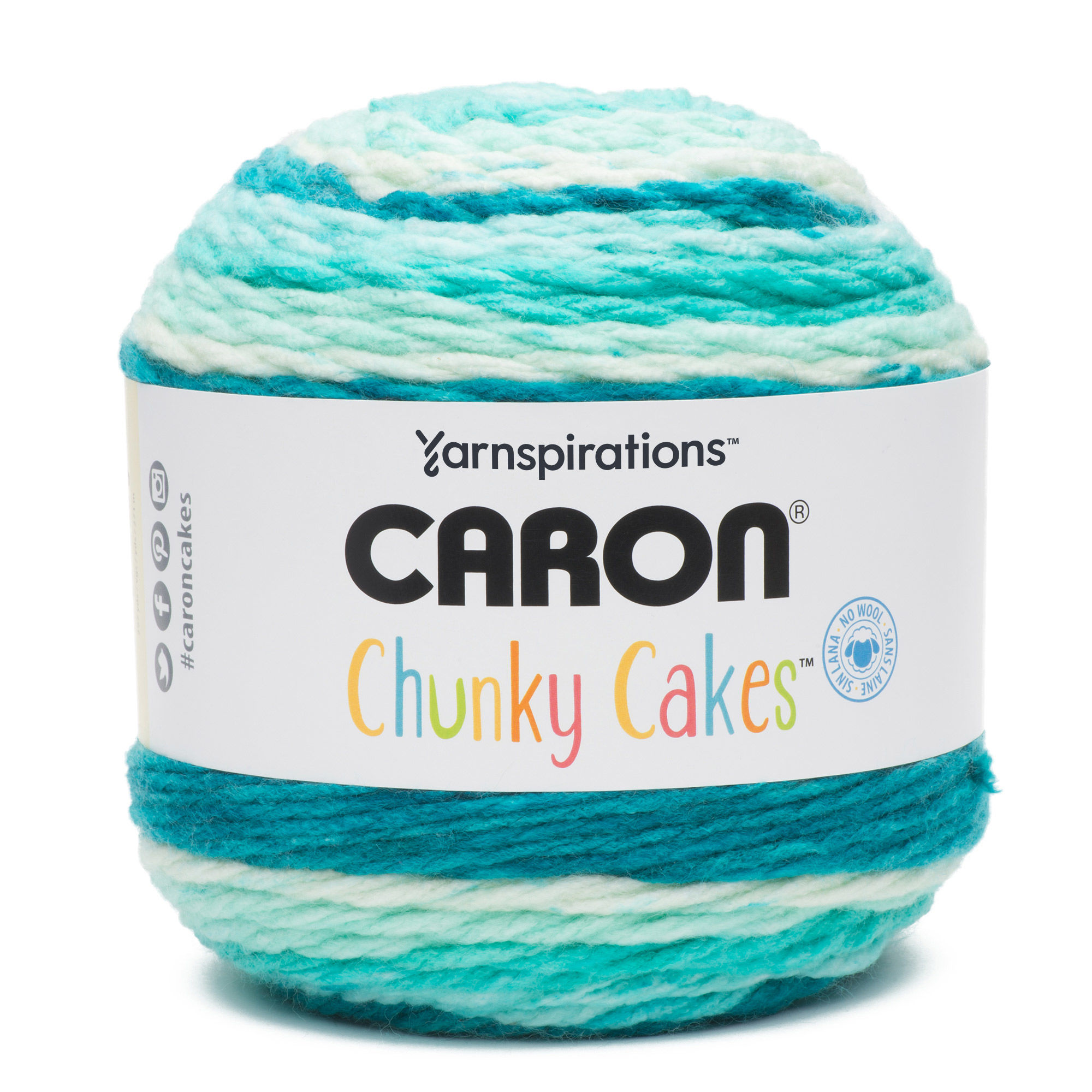ACRYL.YARN:280GRx2BL(560GRM (CARON/CHUNKY CAKES)