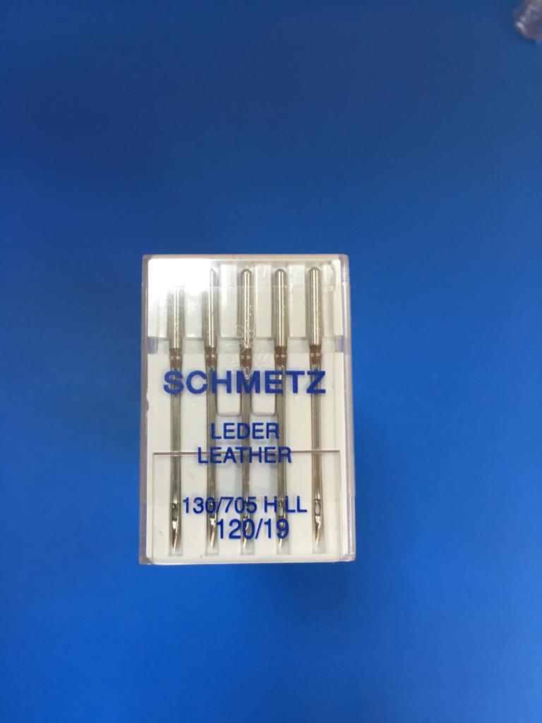 L L.LEATHER NEEDLE:5PC (C/130/705HLL-120-MG5)