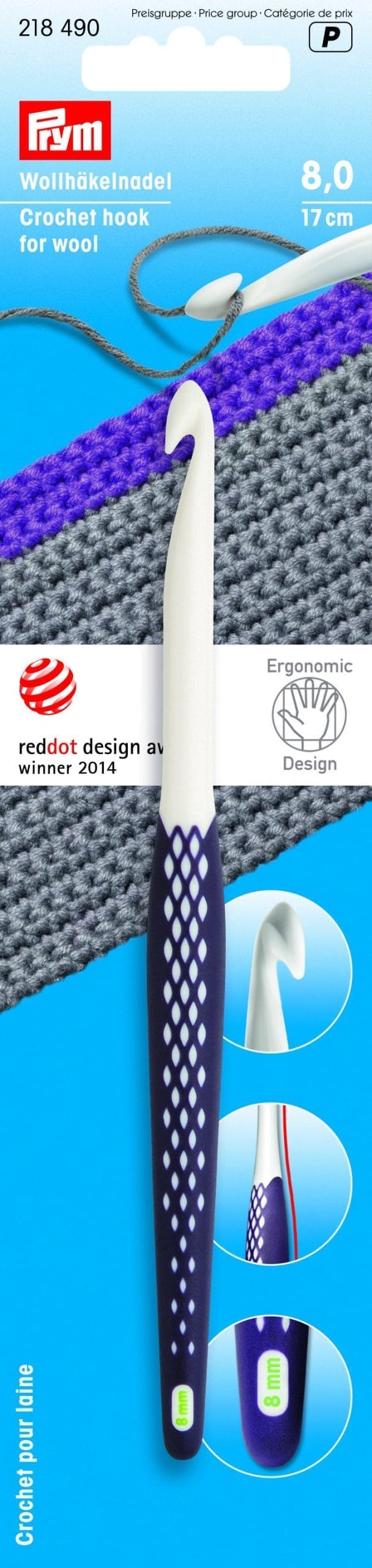 CROCHET HOOK:5PC/BOX (218490) 1 CROCHET HOOK:5PC/BOX (218490)