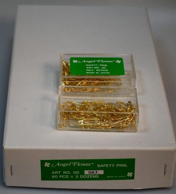 SAFETY PIN:60PCX2 DOZ/BOX (00-GILT)