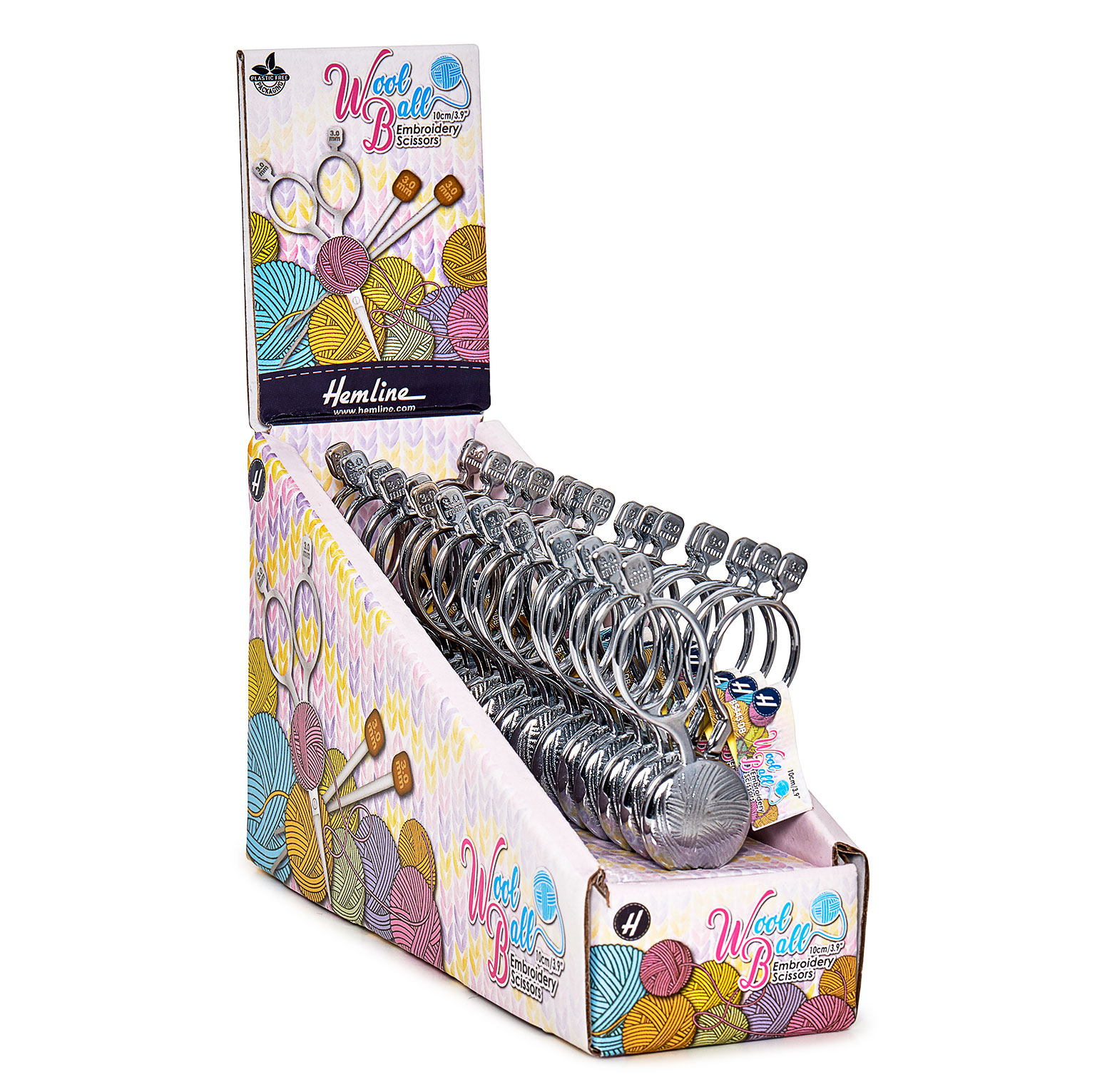 WOOL BALL SCISSORS:3.9":15PC (B5443 WOOL BALL SCISSORS:3.9":15PC (B5443.DB)