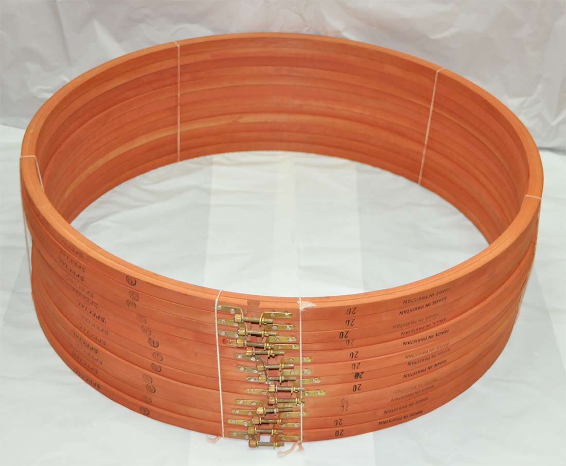 WOODEN EMB WOODEN EMB.FRAME:20" (BROWN/WEF-20)