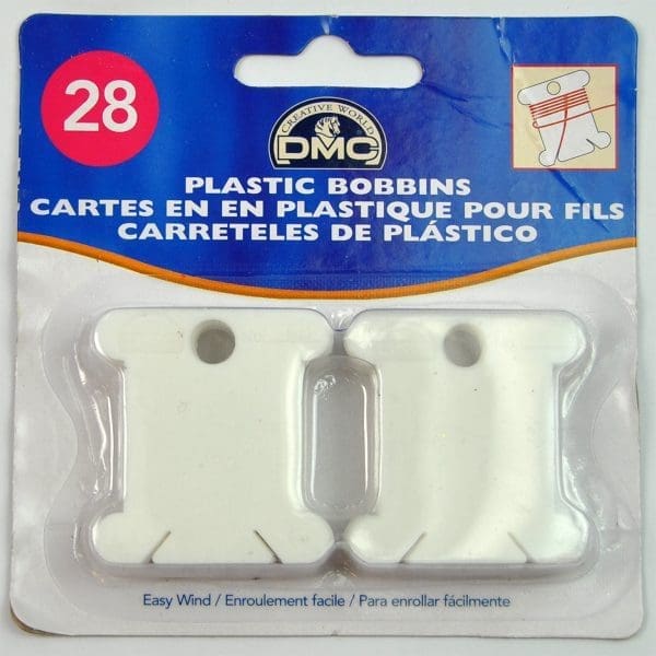 PLASTIC BOBBIN:12pc/pkt (6102/12)