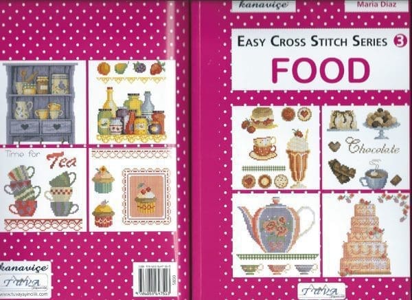 BOOK LET:CROSS STICH"FOOD" (5800)