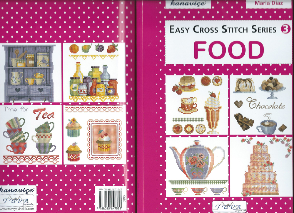 BOOK LET:CROSS STICH"FOOD" (5800) 1 BOOK LET:CROSS STICH"FOOD" (5800)