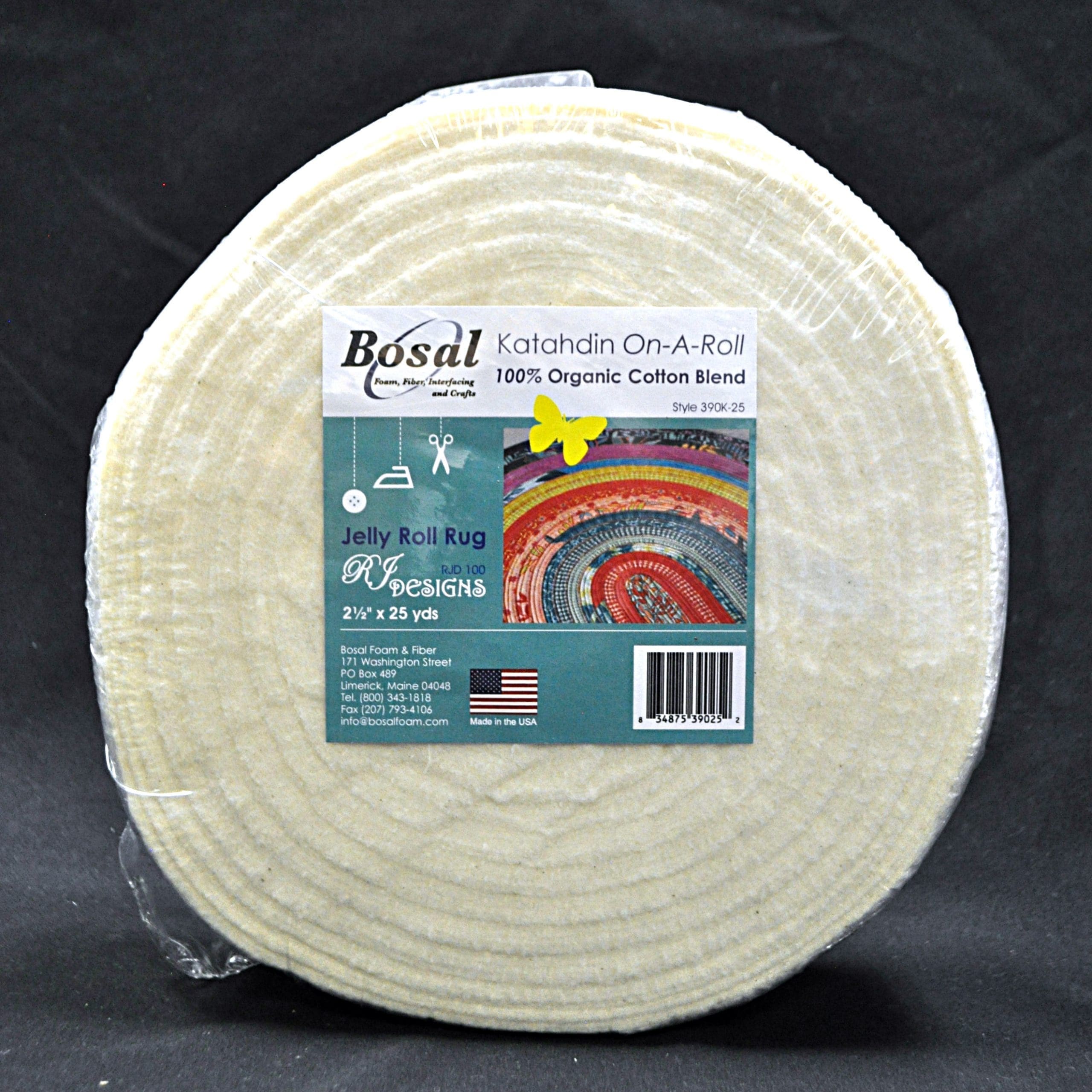 JELLY ROLL RUG:2"x25YD (390K-25) 1 JELLY ROLL RUG:2"x25YD (390K-25)