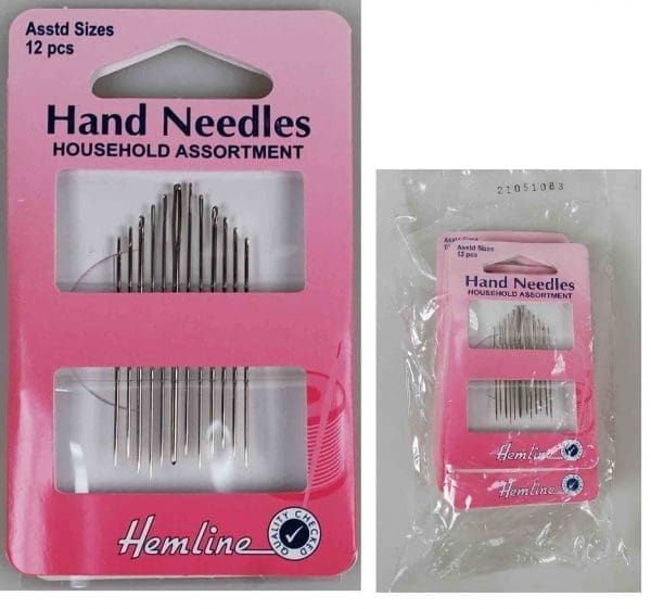 HAND NEEDLE:5 CRD/PKT (214/NEEDLE)