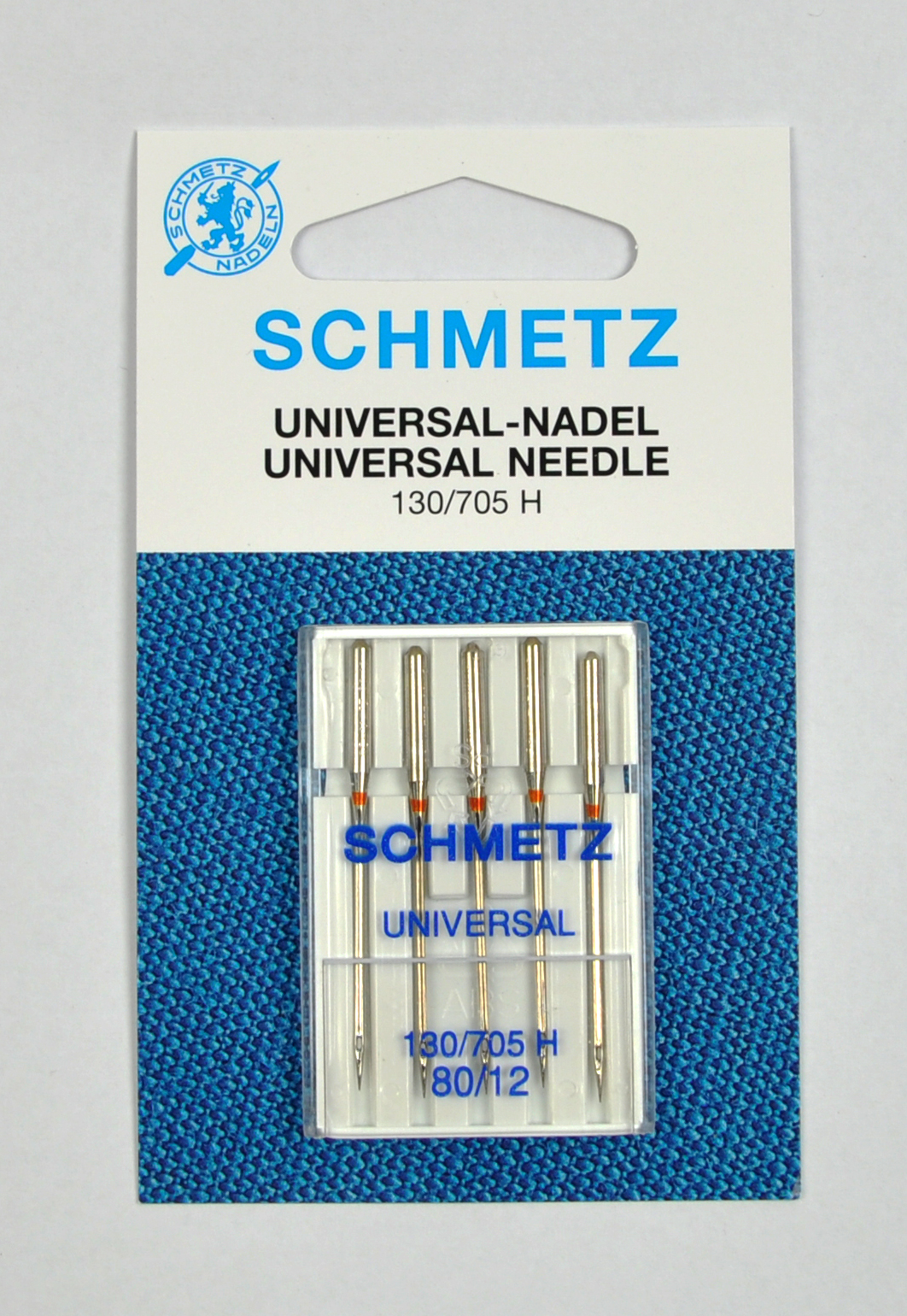 UNIVERSAL NEEDLE,NO.80;5PCS (C/130/705H-80 (SB5))