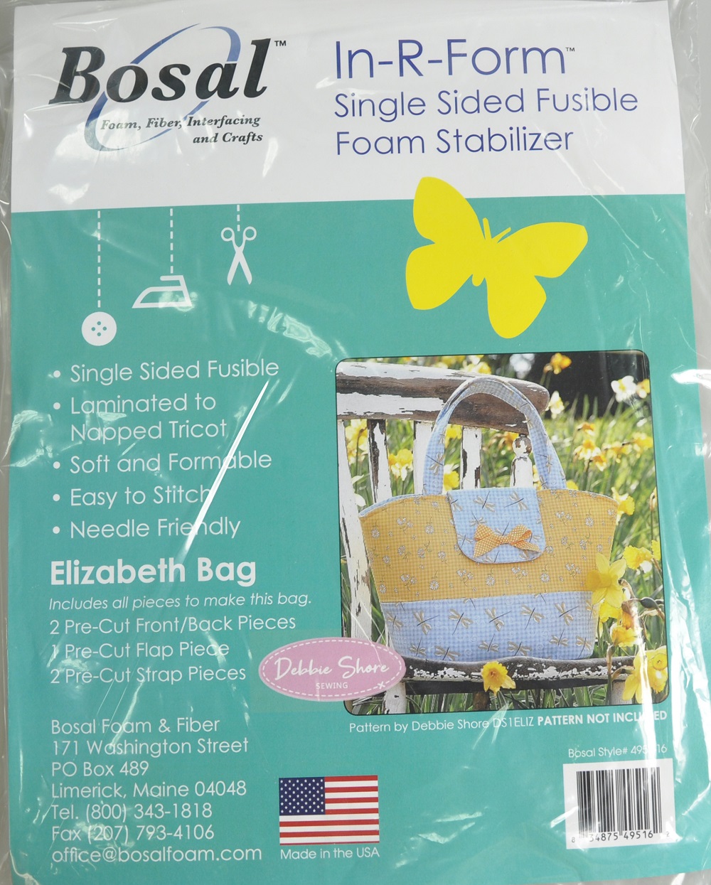 FUSIBLE FOAM SINGLE SIDE (495S-16) 1 FUSIBLE FOAM SINGLE SIDE (495S-16)