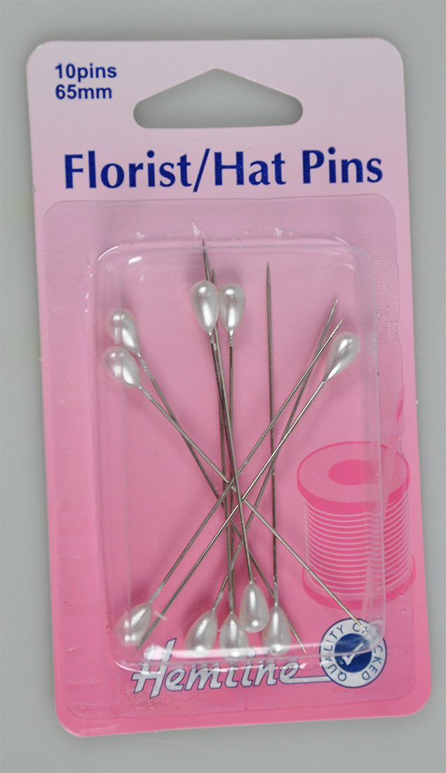 FLORIST HAT PINS:5CRD/PKT (711) 1 FLORIST HAT PINS:5CRD/PKT (711)