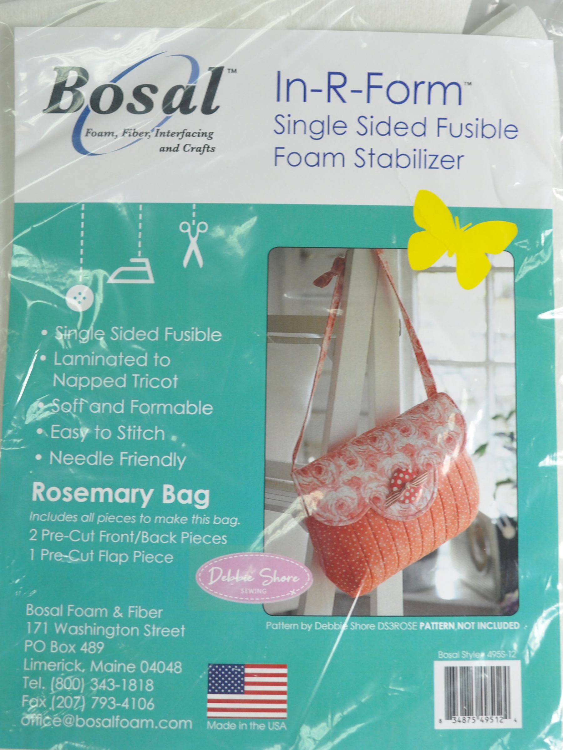 FUSIBLE FOAM SINGLE SIDE (495S-12)