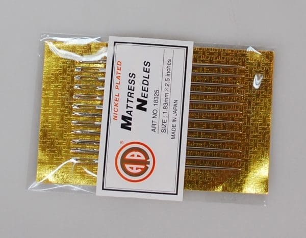 MATRESS NEEDLE(10CRD)W/POINT (18325/10PC)