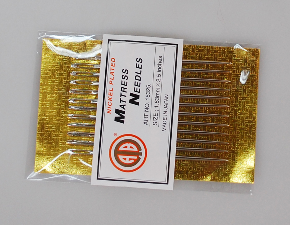 MATRESS NEEDLE(10CRD)W/POINT (18325/10PC) 1 MATRESS NEEDLE(10CRD)W/POINT (18325/10PC)