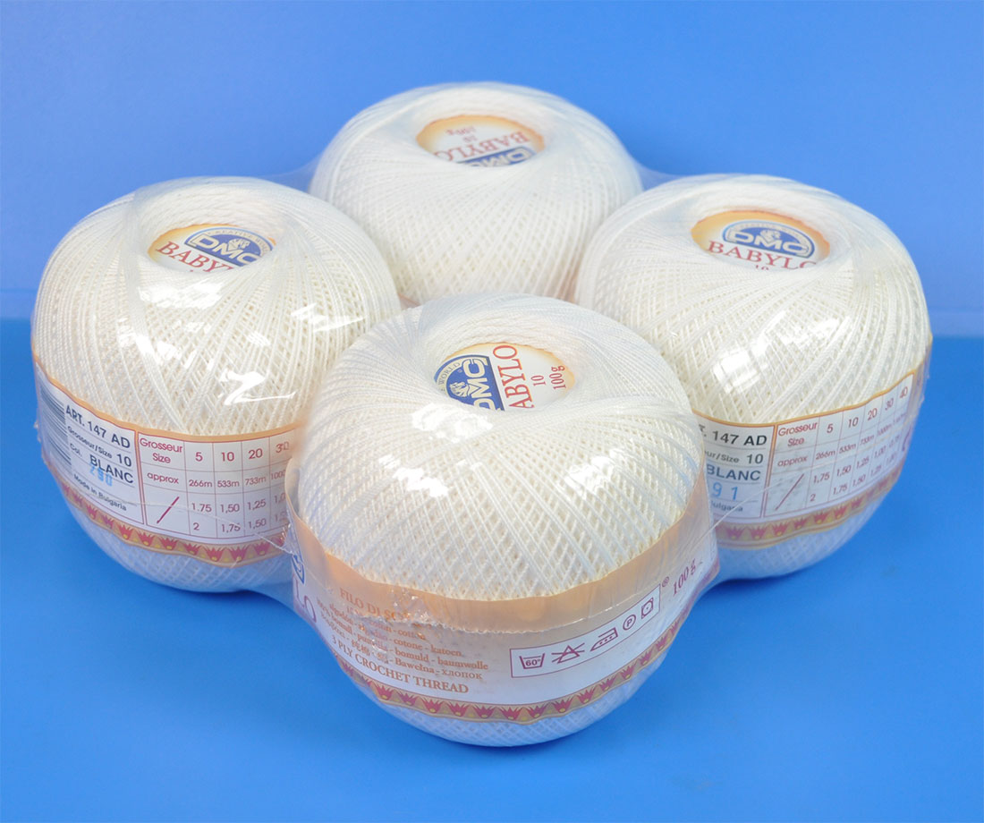 CROCH CROCH.THREAD"BABYLO":100GRx4 (147AD/10)