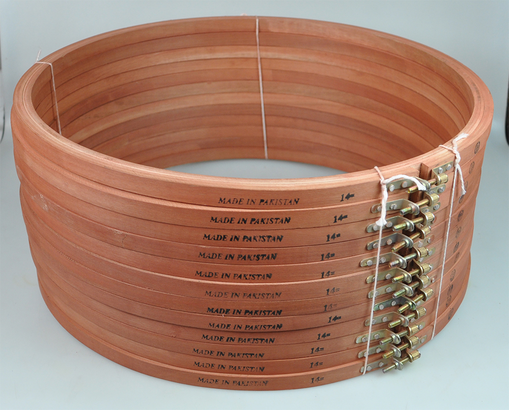 WOODEN EMB WOODEN EMB.FRAME:14" (BROWN/WEF-14)