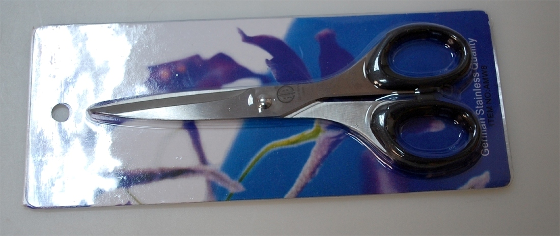 ST.STEEL SCISSORS:BL (AMW8)