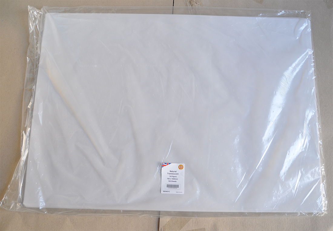 TRANSLUCENT PAPER:100SHT (204/100UK)
