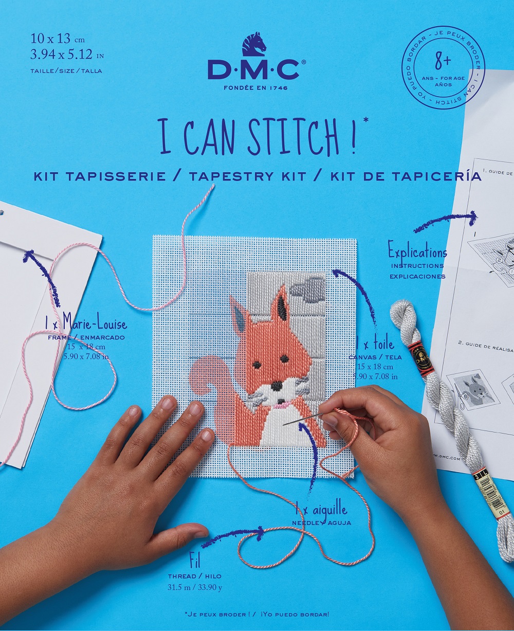 CROSS STITCH HOOP KIT (BK1846)