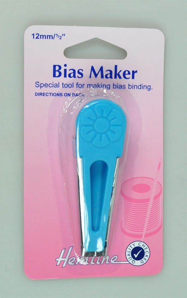 BIAS TAPE MAKER:12MM:5PC (281/HEM)