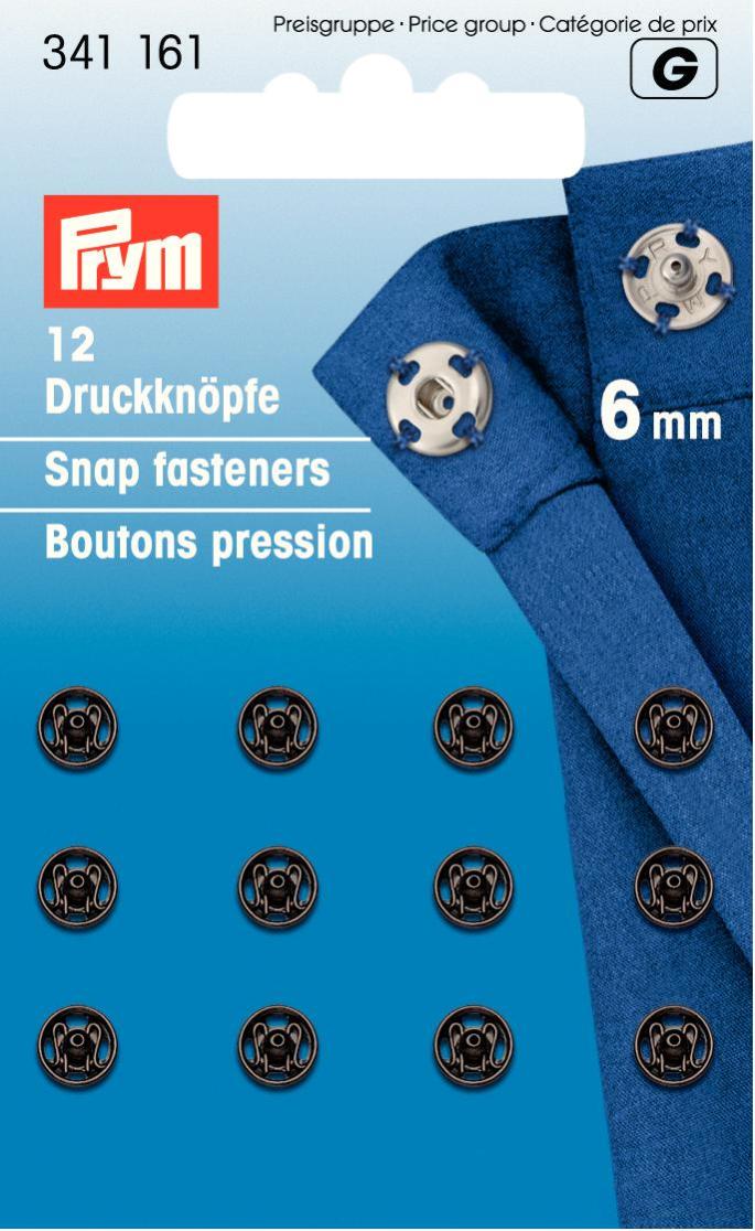 SEW-ON SNAP FAST SEW-ON SNAP FAST. 6MM (341161)