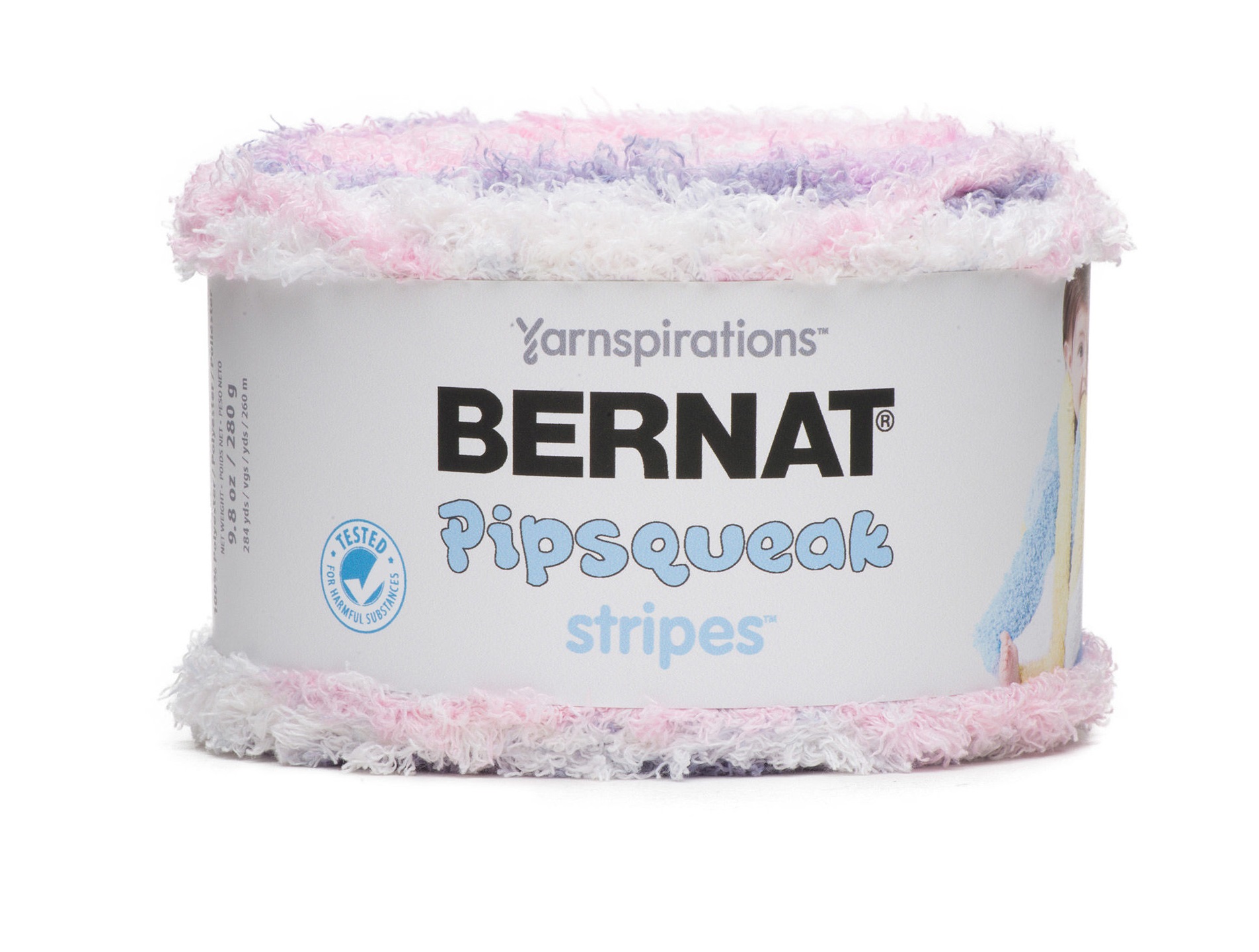 POLY POLY.YARN:280GRx2BL(560GRM) (BER/PIPSQUAEK STRIPE)