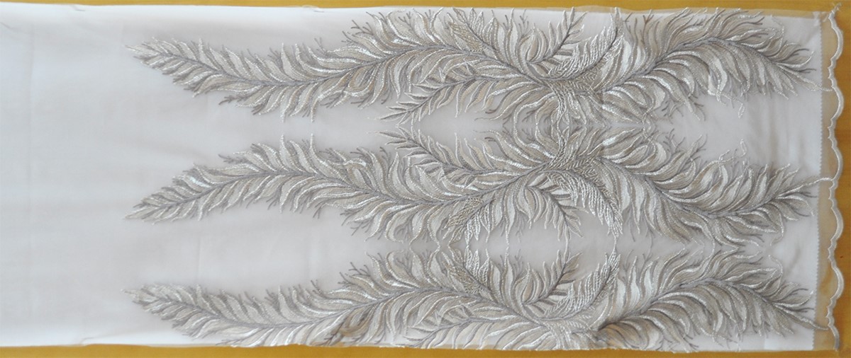 TULL EMBROIDERY POL FABRIC (DF00-627)