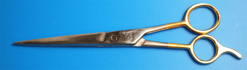 BARBER SCISSORS:7.5":H.GOLD (MNC2014)