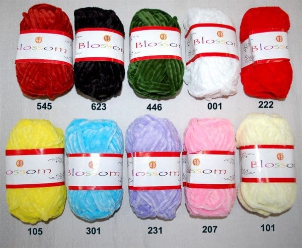 ACRYLIC YARN:10BL(500GRM) (MAW384)