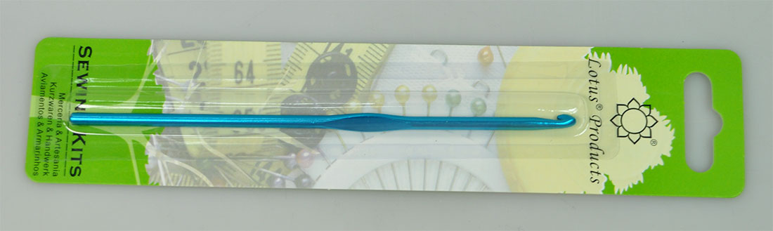 ALUMINIUM CROCH HOOK:5PC (LOTUS/ACH-4MM) 1 ALUMINIUM CROCH HOOK:5PC (LOTUS/ACH-4MM)