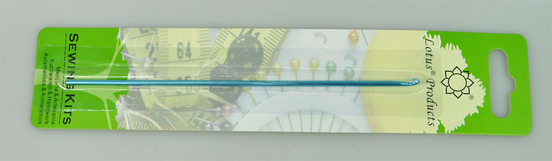 ALUMINIUM CROCH HOOK:5PC (LOTUS/ACH-2.5MM)