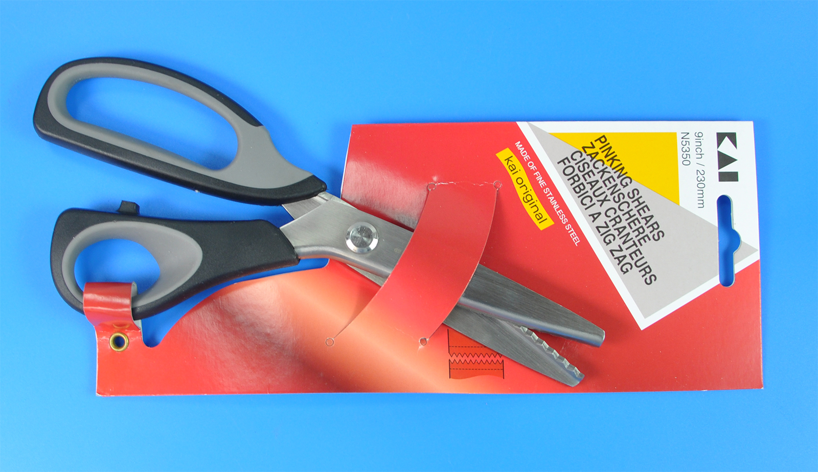 ZIGZAG SHEARS:9"/230MM (N5350) 1 ZIGZAG SHEARS:9"/230MM (N5350)
