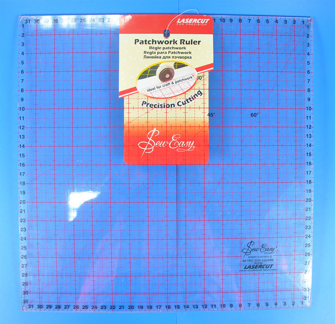 PATCH WORK RULER:SQ:32CM (NL4192) 1 PATCH WORK RULER:SQ:32CM (NL4192)