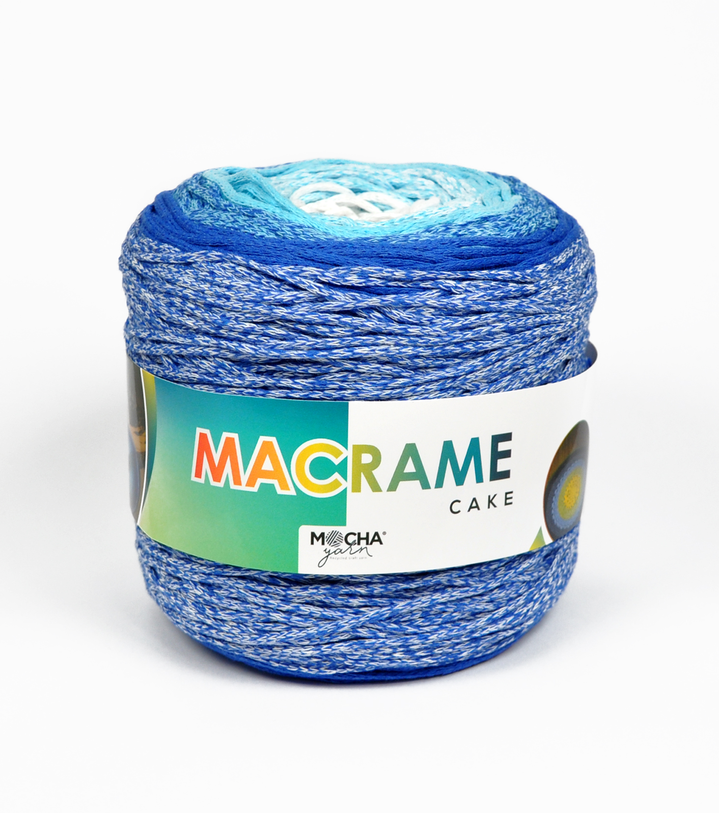 COT/POL YARN:250GR~350MTR) (MOCHA/MACRAME CAKE) 1 COT/POL YARN:250GR~350MTR) (MOCHA/MACRAME CAKE)