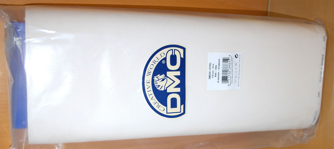 AIDA NEEDLEWORK FABRIC:10MTR (DM224/ROL) 1 AIDA NEEDLEWORK FABRIC:10MTR (DM224/ROL)