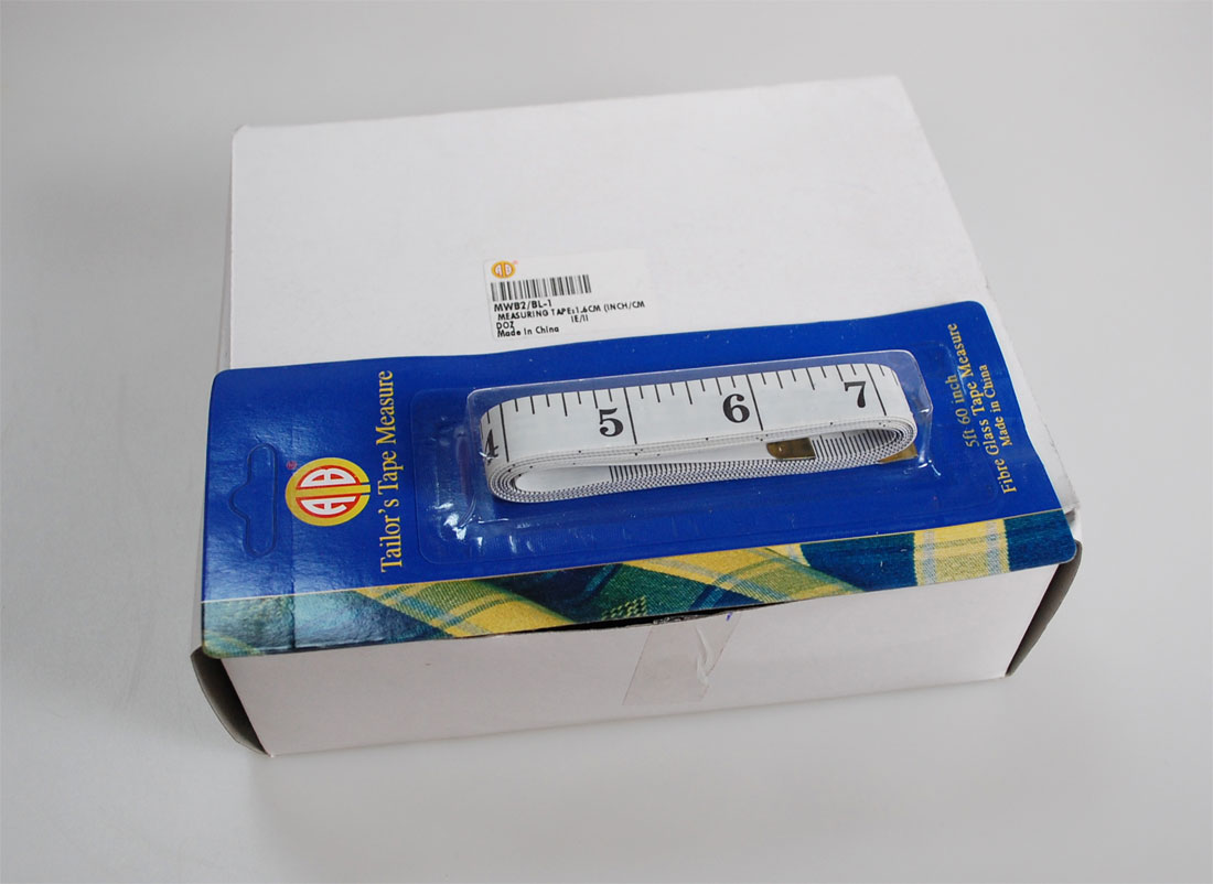 MEASURING TAPE:1.6CM (INCH/CM) (MWB2/BL)