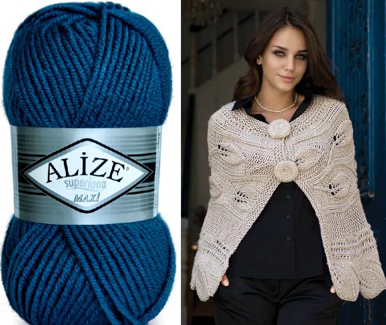 ACR WOOL YARM:100GRx5BL(500GR) (ALIZE/SUPERLANA MAXI) 1 ACR WOOL YARM:100GRx5BL(500GR) (ALIZE/SUPERLANA MAXI)