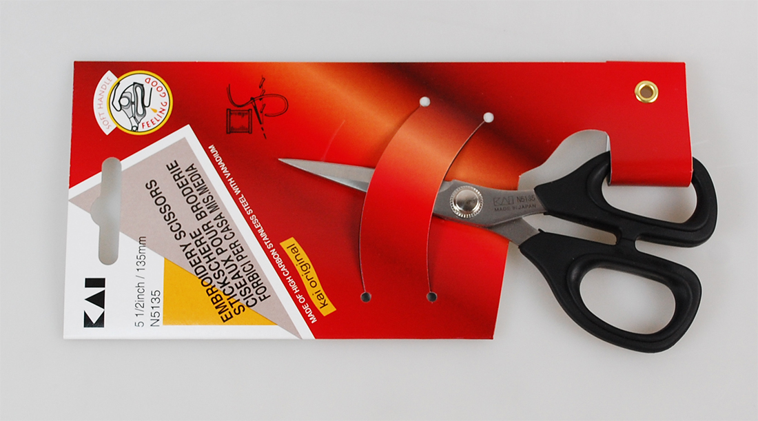 EMBROIDERY SCISSORS:5PC (N5135/5) 1 EMBROIDERY SCISSORS:5PC (N5135/5)