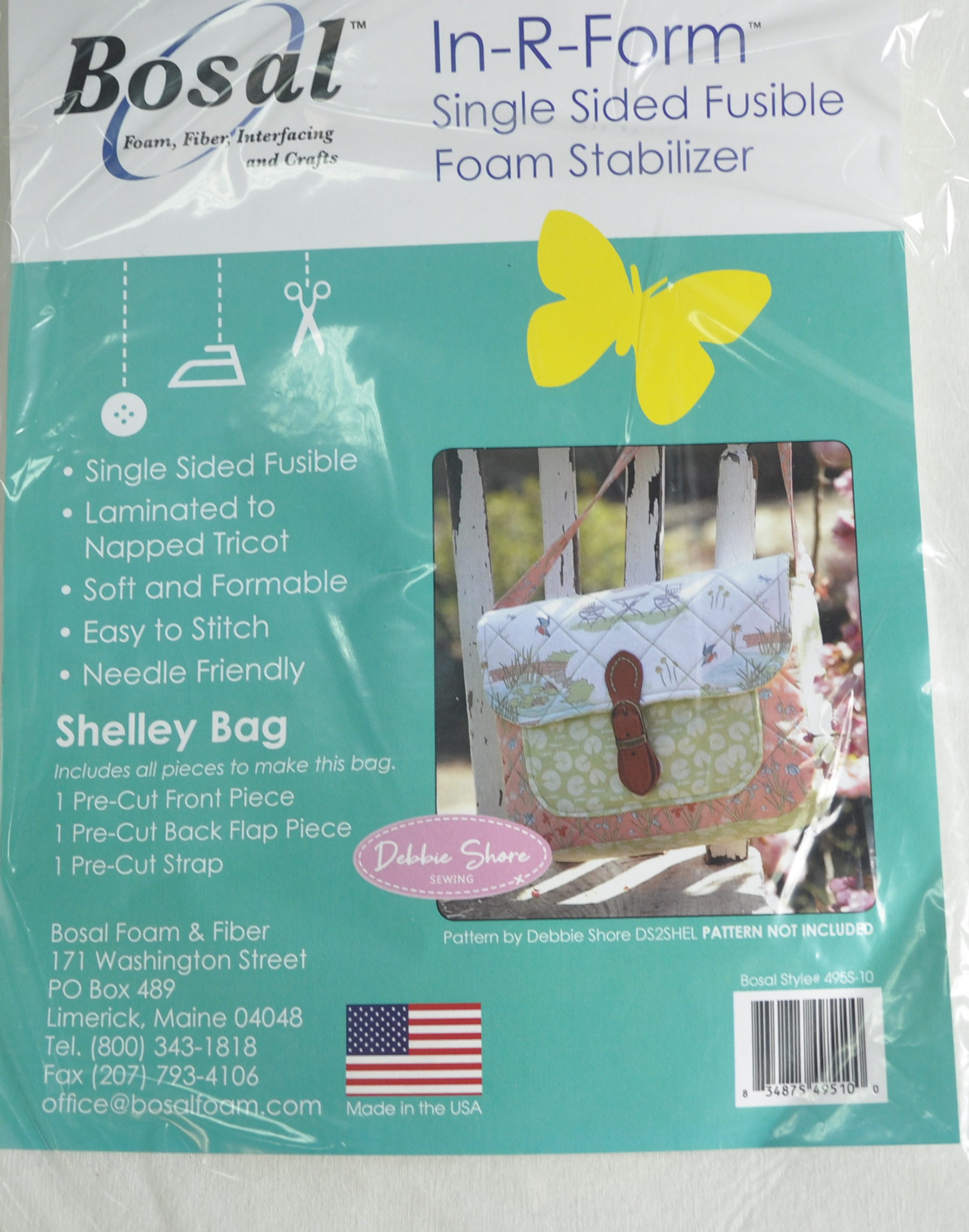 FUSIBLE FOAM SINGLE SIDE (495S-10) 1 FUSIBLE FOAM SINGLE SIDE (495S-10)