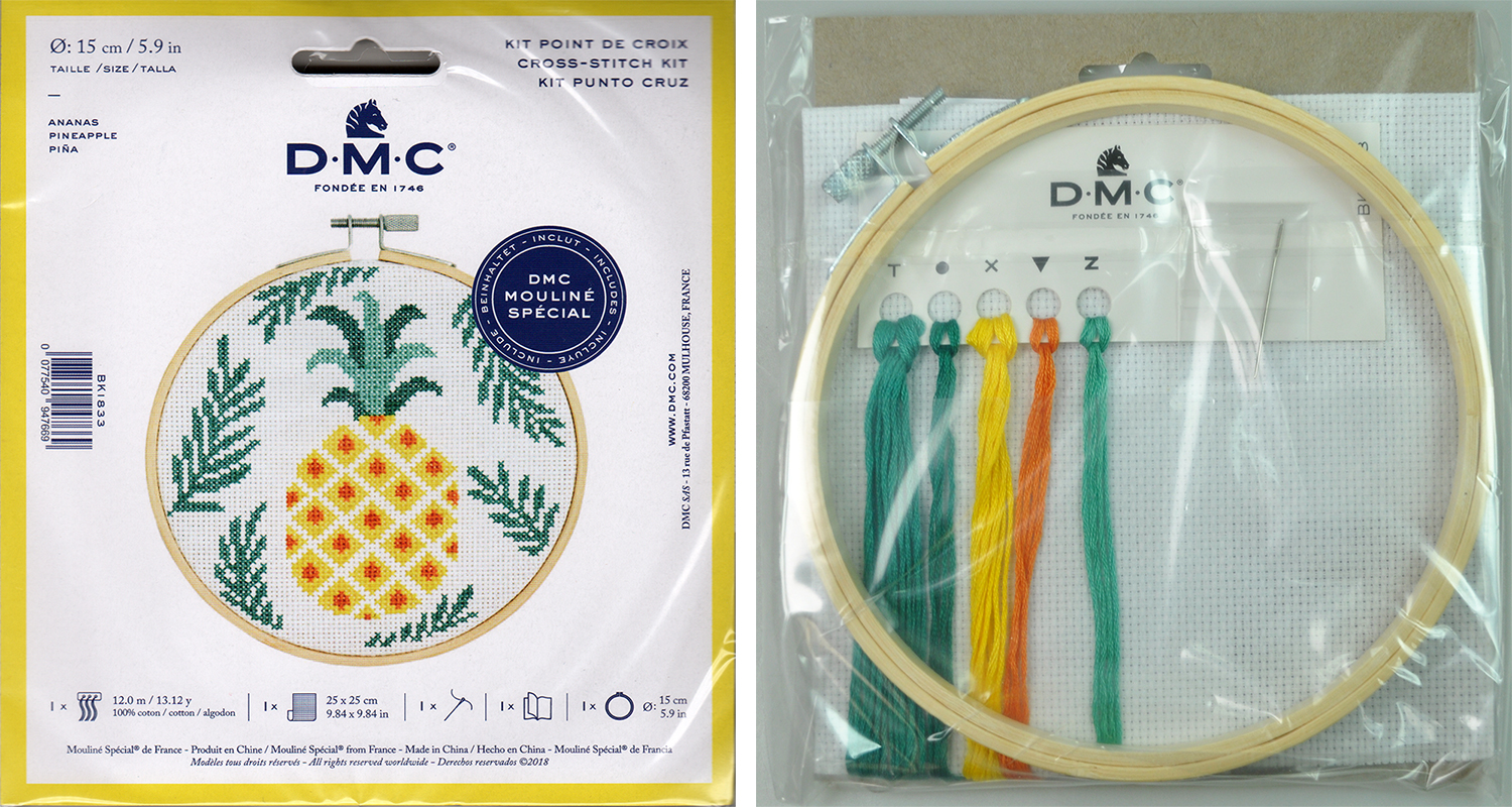 CROSS STITCH HOOP KIT (BK1833L/PCS) 1 CROSS STITCH HOOP KIT (BK1833L/PCS)