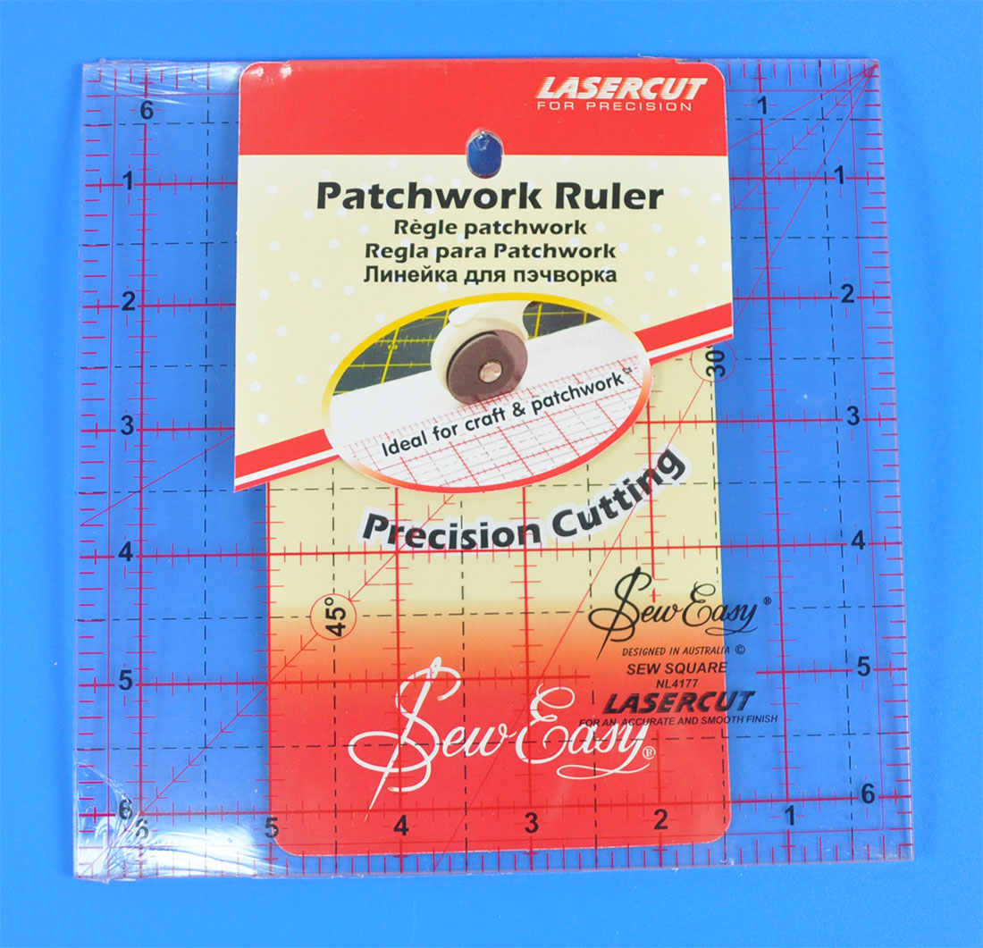 PATCHWORK RULER:6-1/2"x6-1/2" (NL4177) 1 PATCHWORK RULER:6-1/2"x6-1/2" (NL4177)