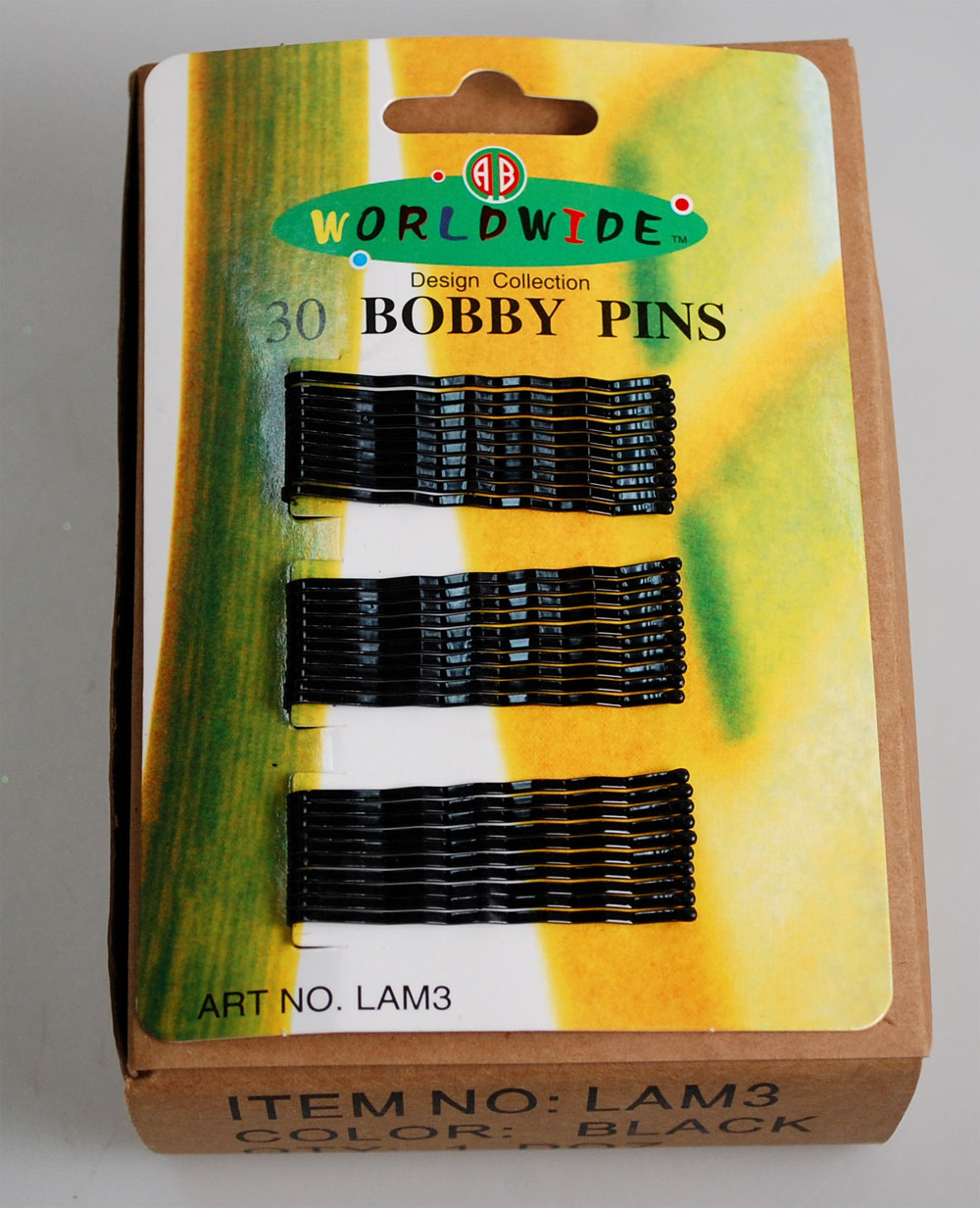 30 BOBBY PINS-WAVE (LAM3) 1 30 BOBBY PINS-WAVE (LAM3)