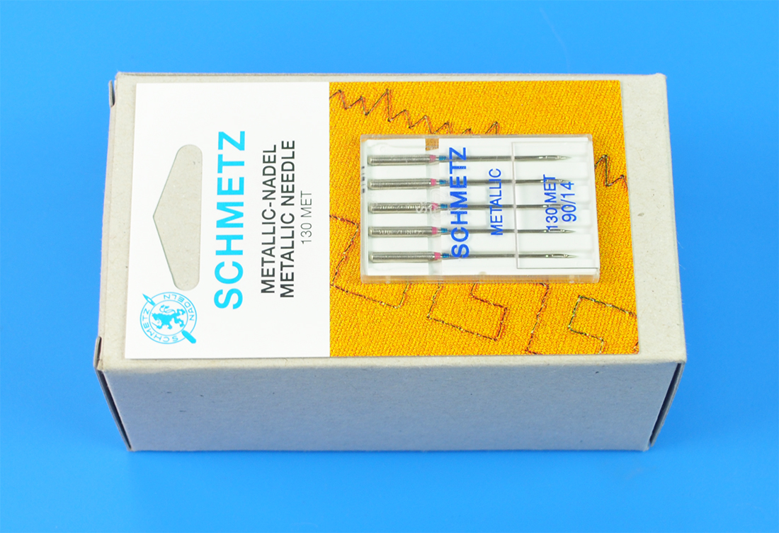 METALLIC NEEDLE:5PC/CRD (C/130-MET)