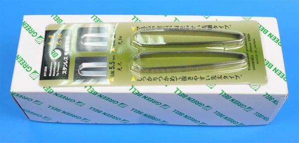 TWEEZERS SET  - GREEN BELL (GT-208/D15S)