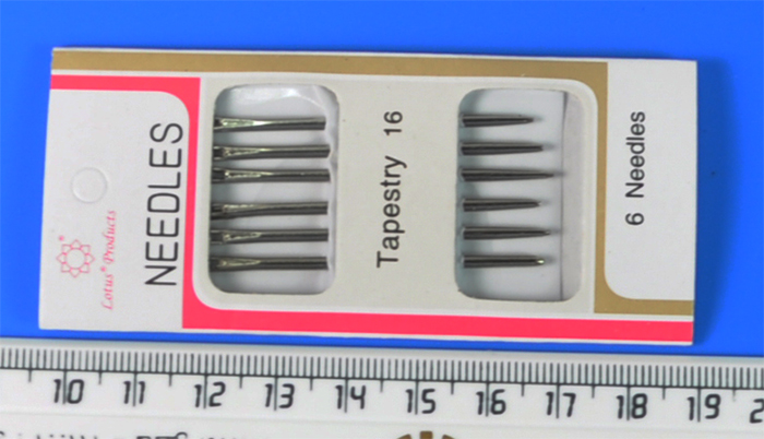TAPESTRY NEEDLE#16:24CRD/BOX (LOTUS/TAPESTRY) 1 TAPESTRY NEEDLE#16:24CRD/BOX (LOTUS/TAPESTRY)