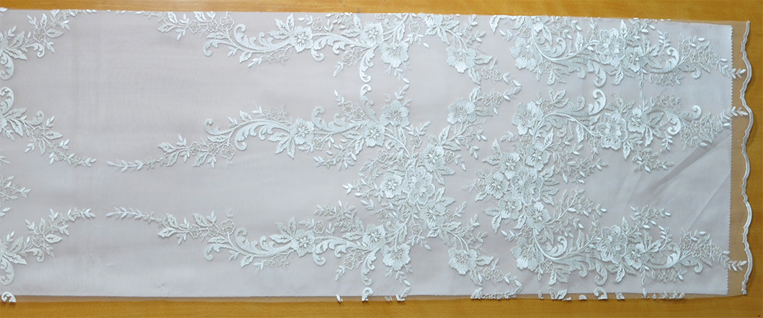 TULL EMBROIDERY POL FABRIC (DF00-948)