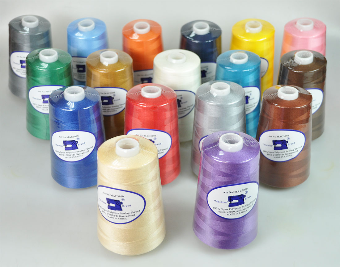 **POL SEWING THREAD;5000Y:40S/ (MAC3000) 1 **POL SEWING THREAD;5000Y:40S/ (MAC3000)