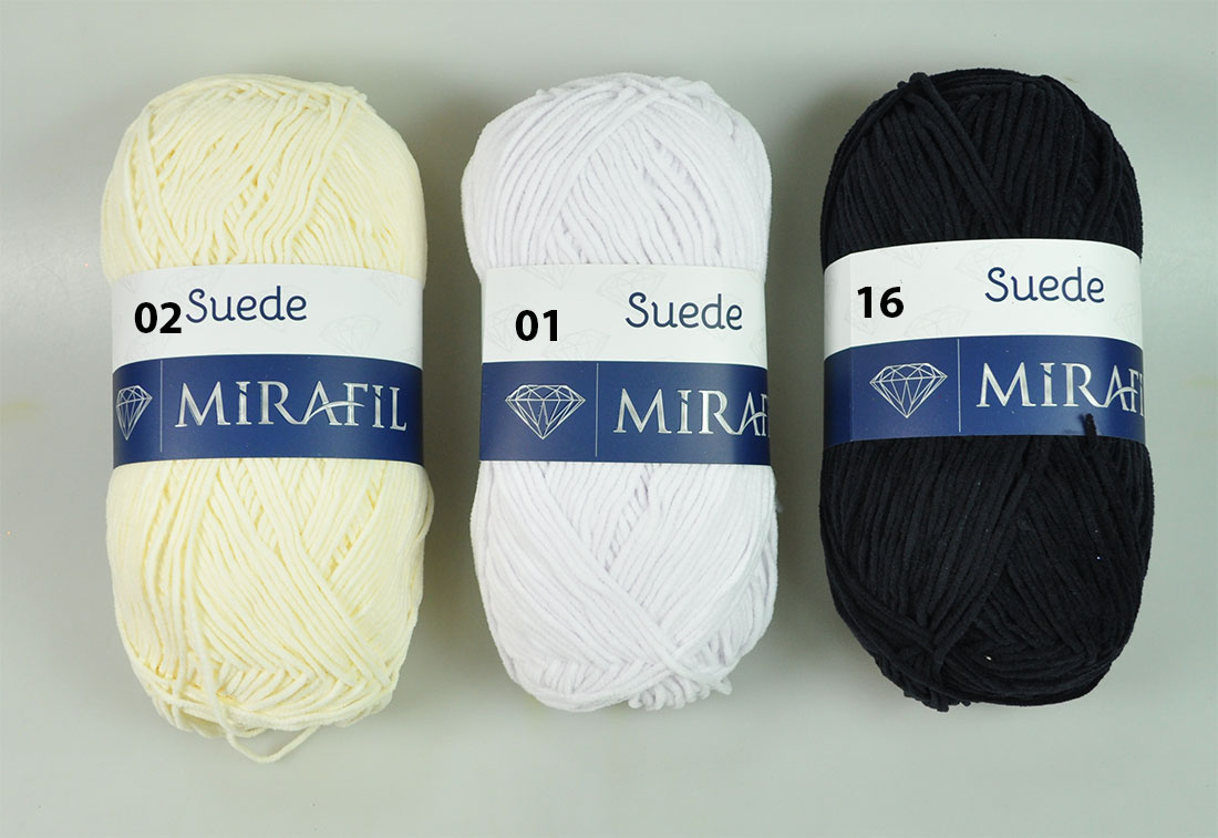 **POL/PES YARN:100GRx5BL(500GR (MIRAFIL/SUEDE)