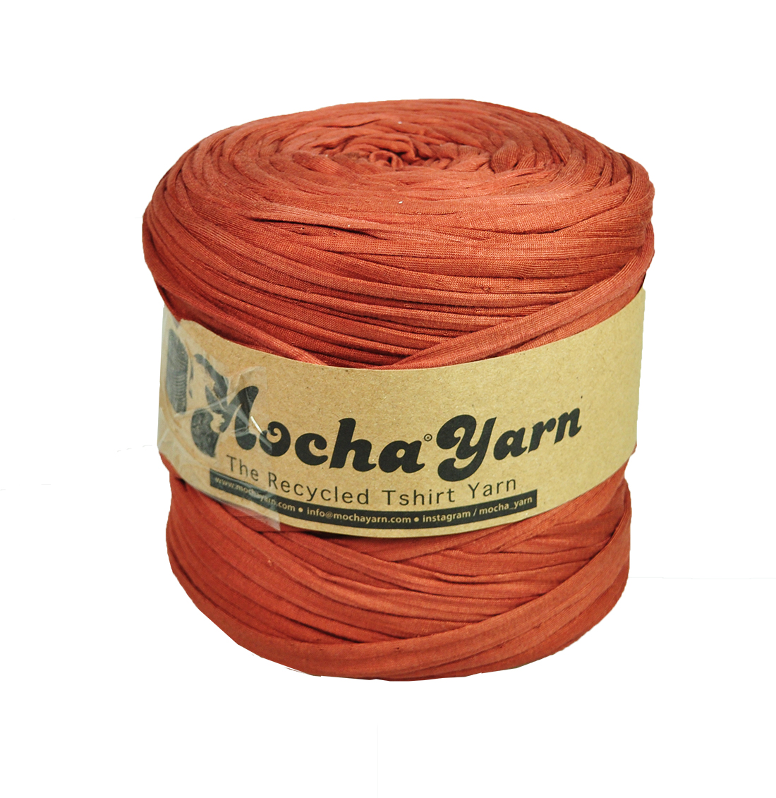 T-SHIRT YARN~120MTR(~700GRM) (MOCHA/T-SHIRT) 1 T-SHIRT YARN~120MTR(~700GRM) (MOCHA/T-SHIRT)